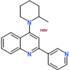 4-(2-Methylpiperidin-1-yl)-2-(pyridin-3-yl)quinoline hydrobromide